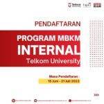 poster pendaftaran mbkm internal telkom university