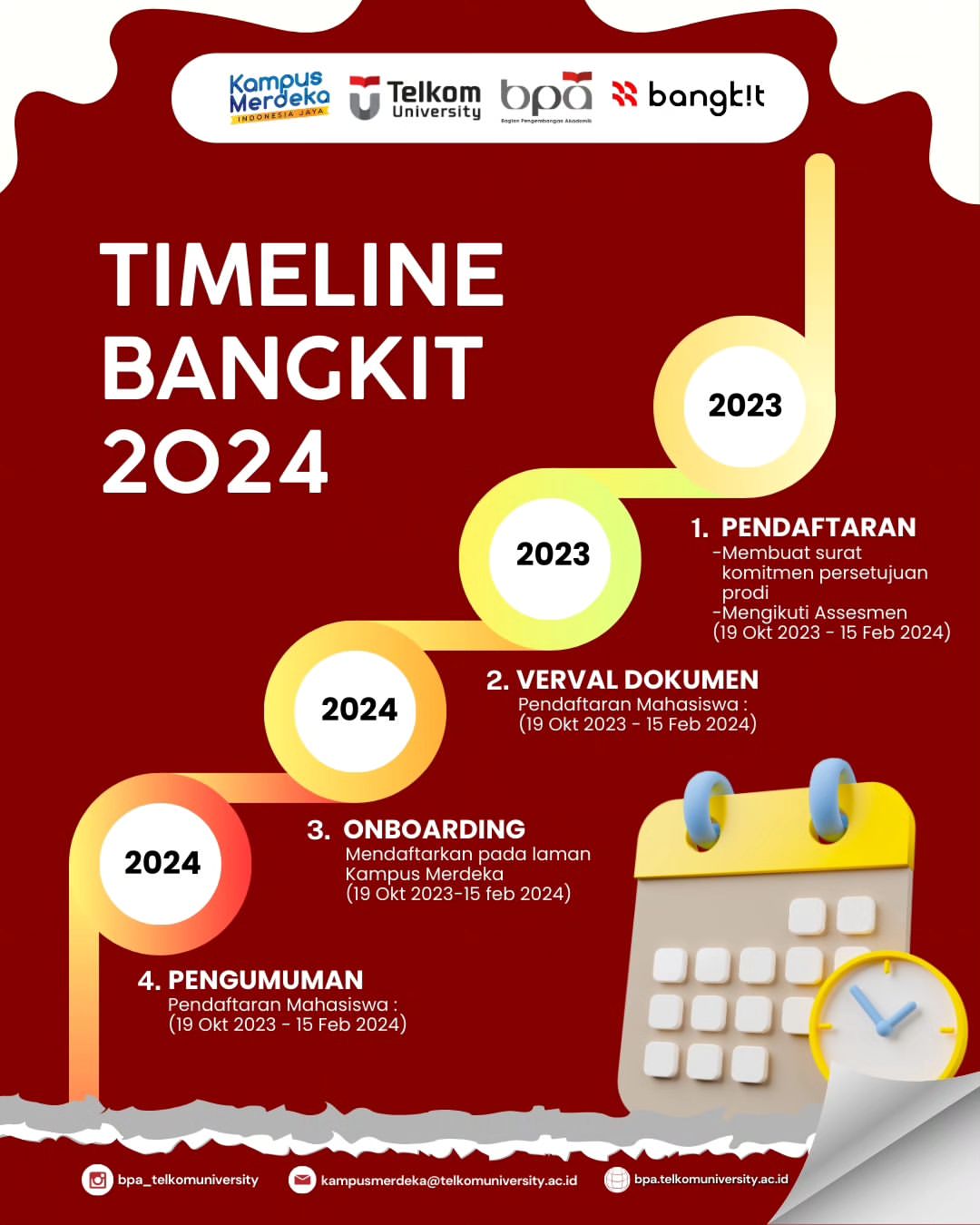 PENDAFTARAN PROGRAM BANGKIT 2024 TELAH DIBUKA!! | Bagian Pengembangan ...